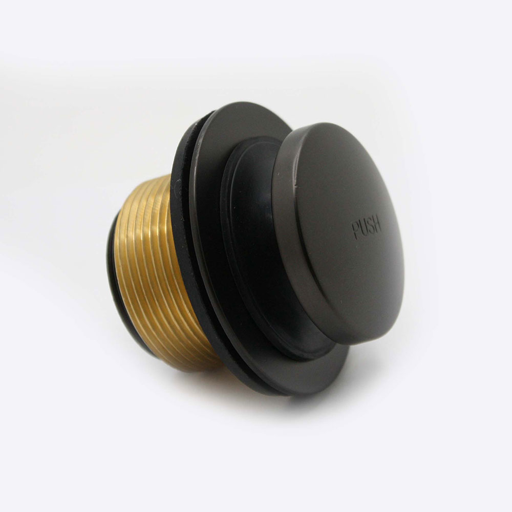 5865-T Single Hole Trim Kit with  Tip Toe Drain - Comes with 2 Holes Conversion Bar - ORB Finish - W02