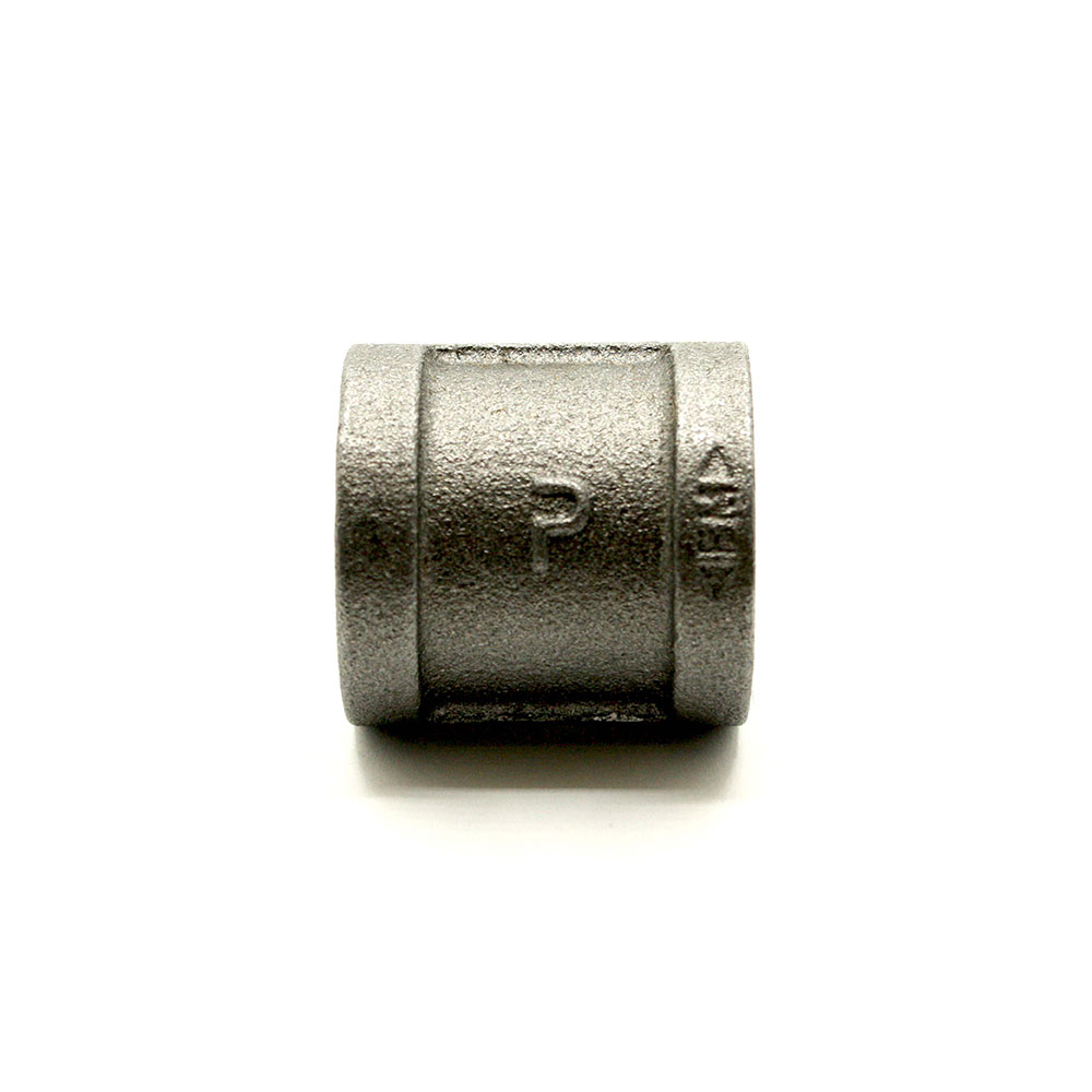 3" Black Steel Coupling  - W02