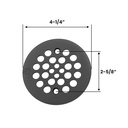5899-T SHWR GRID 2-5/8 CTR ORB - W04