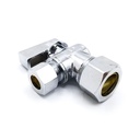 6459-T 5/8" Comp x 1/4" Comp Quater-Turn Angle Stop Valve (4402459 & 2459-T) - W03