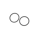 7025-T 1-3/16" I.D. x 1-5/16" O.D. x 1/16" Wall O-Ring - W03