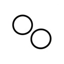 7221-T 1-7/16" I.D. x 1-11/16" O.D. x 1/8" Wall O-Ring - W02