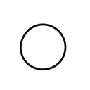 7234-T 3" I.D. x 3-1/4" O.D. x 1/8" Wall O-Ring - W02