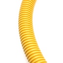 8690-T,  1/2" OD  X  3/8" ID - 1/2" MIP x 1/2" FIP , 24  in Length  YELLOW GAS FLEX with GASTOP VALVE  - W05
