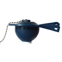 Eljer Titan Jumbo Toilet Repair Flapper - Blue - W02