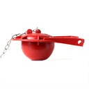 2021BP TOTO G-Max Toilet Repair Flapper (RED) - THU175S, THU138S, THU331S - W02