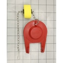 2004BP Universal Float Style Toilet Repair Flapper - Fits American Standard, Kohler and Many Others - W04