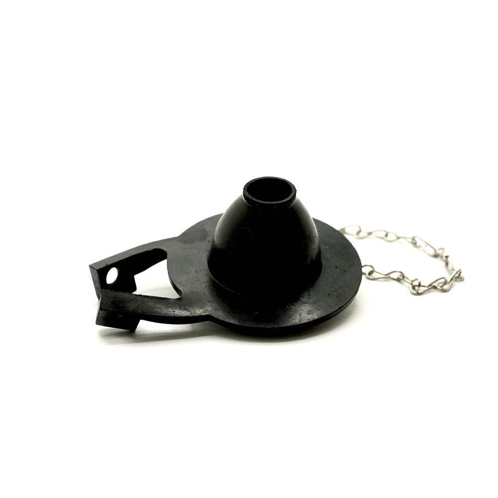 B-257V Universal Heavy-Duty Anchor Toilet Repair Flapper - Black - W02