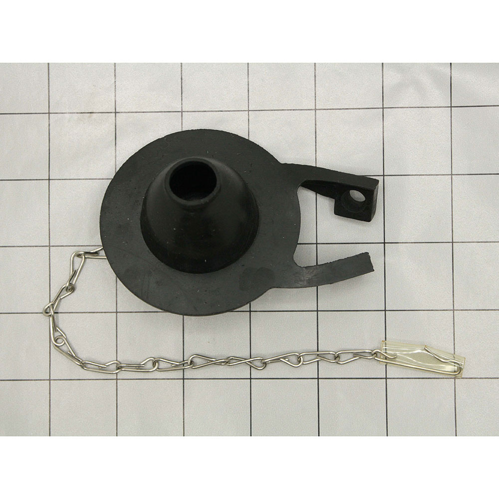 B-257V Universal Heavy-Duty Anchor Toilet Repair Flapper - Black - W04