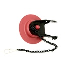 501 Thermoplastic Toilet Flapper Bulls Eye - W04