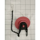 501 Thermoplastic Toilet Flapper Bulls Eye - W05