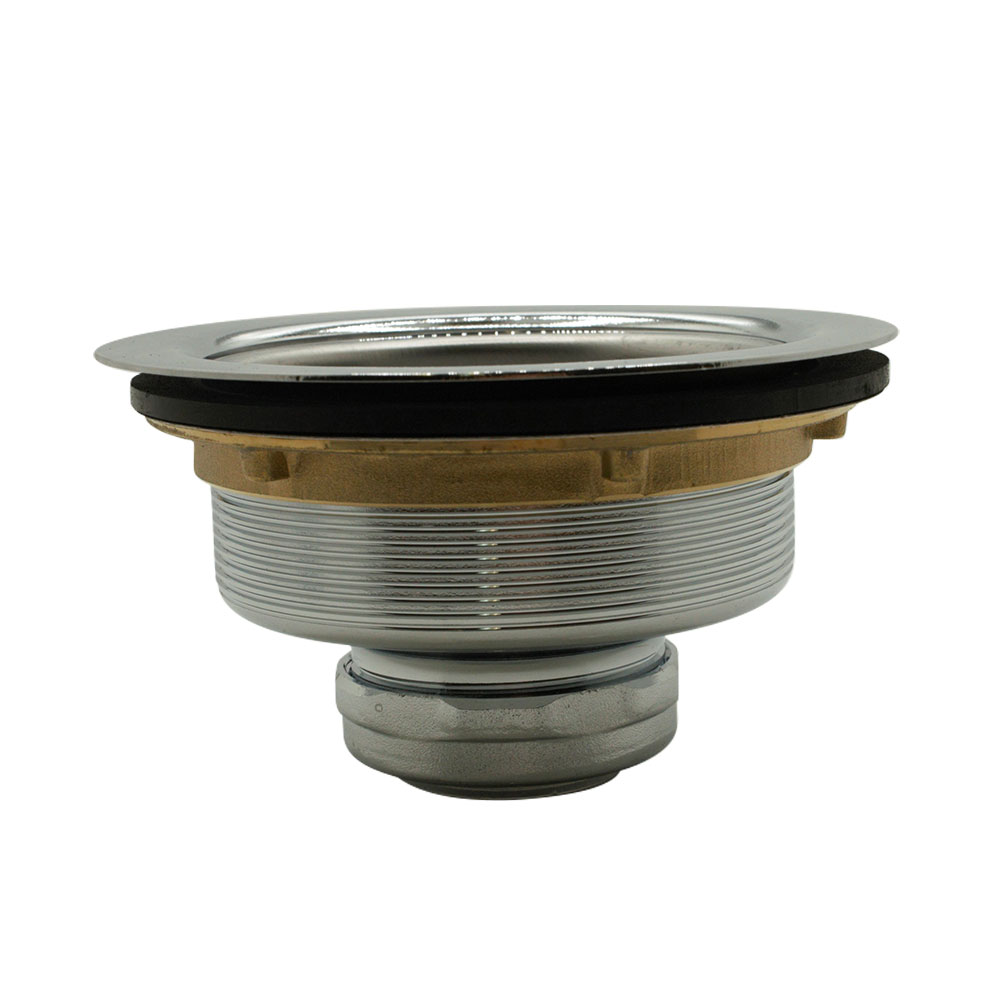 3 1/2 C.P. BRASS SINK STRAINER - W03
