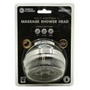 3 Pattern Multi-Function Massage Shower Head – Chrome - W02