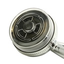 3 Pattern Multi-Function Massage Shower Handheld Set - Chrome - W04