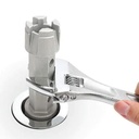 #185 Sturdy Dumbbell Wrench, Bath Tub Drain Remover Replaces Superior Tool 06020 / General Tool 185 / Pasco 4554 - W02