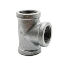4" Galvanized Steel Tee - W04