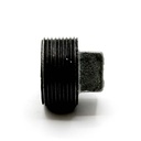 4" Galvanized Steel Plug - W03