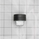 4" Galvanized Steel Plug - W05