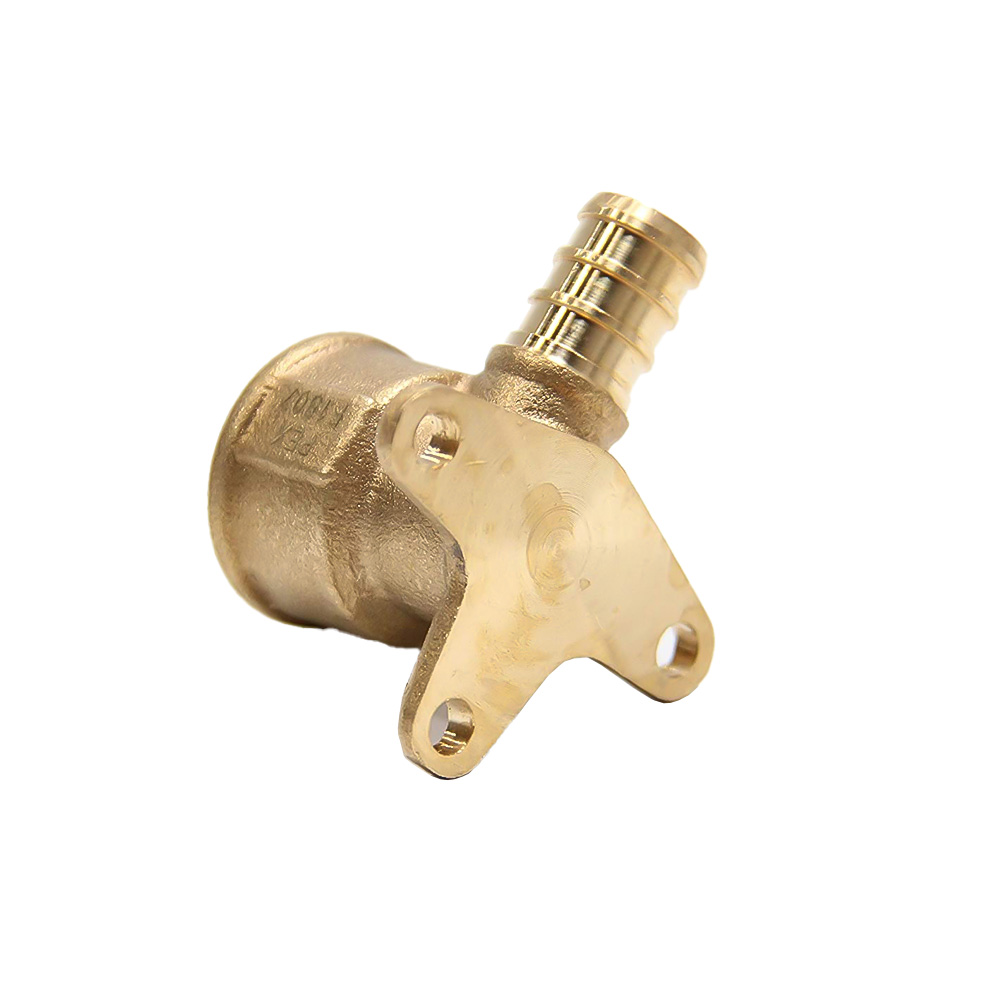 1/2" x 1/2" Drop Ear 90 Deg Elbow F1807 x FIP Lead Free - (PEX B) - W04