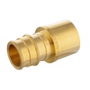 3/4" x 3/4" Brass Female Sweat Adapter F1960 x Sweat Lead Free - (PEX A) - W02