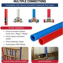 1/2" x 100ft Pipe Roll - PEX-B   (RED Color) - W04