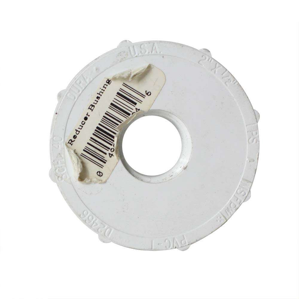 2" x 1/2" Slip x Threaded PVC Bushing SCH40 - W03