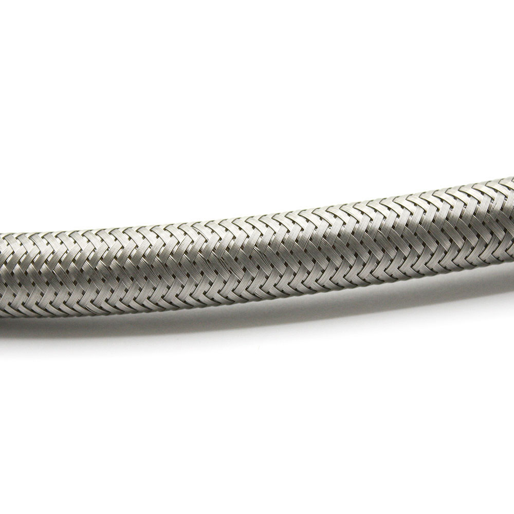 American Standard Nut x 7/8" Ballcock Nut x 16" Long Stainless Steel Braided Toilet Riser  - W04
