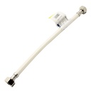 1/2" FIP x 1/2" FIP  x 12" Long Flexible Braided PVC Faucet Riser - W02