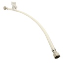 1/2" Comp x 1/2" FIP x 20" Long Flexible Braided PVC Faucet Riser - W02