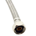 1/2" FIP x 1/2" FIP x 9" Long Stainless Steel Faucet Riser - W03