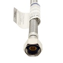 3/8" Comp x 1/2" FIP x 9" Long Stainless Steel Faucet Riser - W03