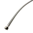 1/2" Comp x 1/2" FIP x 20" Long Stainless Steel Faucet Riser - W02