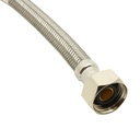 1/2" FIP x 7/8" Ballcock x 9" Long Stainless Steel Toilet Riser - W02