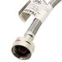 3/8" Comp x 7/8" Ballcock x 9" Long Stainless Steel Toilet Riser - W03