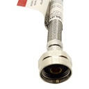1/2" Comp x 7/8" Ballcock x 20" Long Stainless Steel Toilet Riser - W02