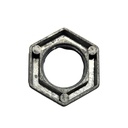 L.H.THREAD FLUSH HANDLE LOCKNUT - W02