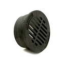 G3RFB 3" ROUND S&D GRATE BLACK - W04