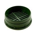 G6RFG 6" ROUND BSN GRATE GREEN - W02