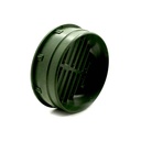 G6RFG 6" ROUND BSN GRATE GREEN - W03