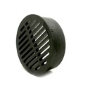 G6RFB 6" ROUND BSN GRATE BLACK - W03