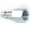 1/4" x 1/4" FPT Diamond U Series Coupler Plug
 - 100 Pack Bulk - W03