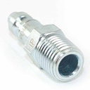 1/4" x 1/4" MPT Diamond U Series Coupler Plug
 - Single Display Pack - W03