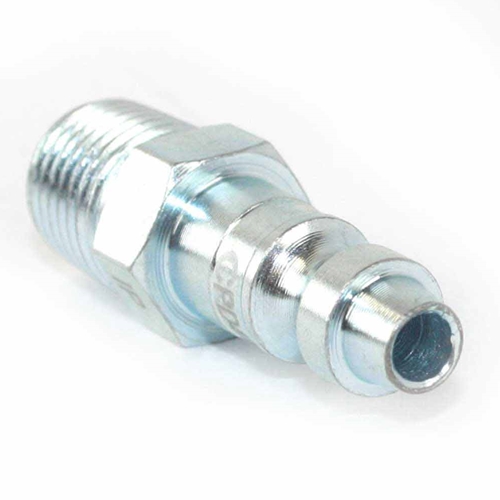 1/4" x 1/4" MPT Diamond U Series Coupler Plug
 - 25 Pack Bulk - W02