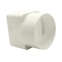 S.W. 2X3X4 DOWN SPOUT ADAPTER - W04