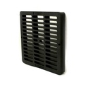 G9SFB 9 X 9 SQUARE GRATE BLACK - W03