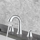 8 in. Widespread 2-Handle Bathroom Faucet – Brilliant Chrome - W07