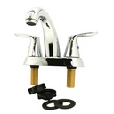 4 in. Centerset 2-Handle Bathroom Faucet – Brilliant Chrome - W03