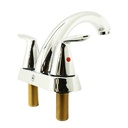 4 in. Centerset 2-Handle Bathroom Faucet – Brilliant Chrome - W05
