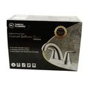 4 in. Centerset 2-Handle Bathroom Faucet – Brilliant Chrome - W012