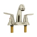 4 in. Centerset 2-Handle Bathroom Faucet – Brushed Nickel - W03